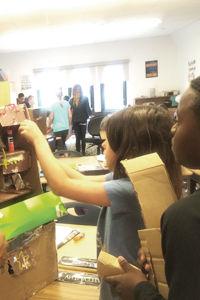 Boxes + ingenuity = the Cardboard Challenge